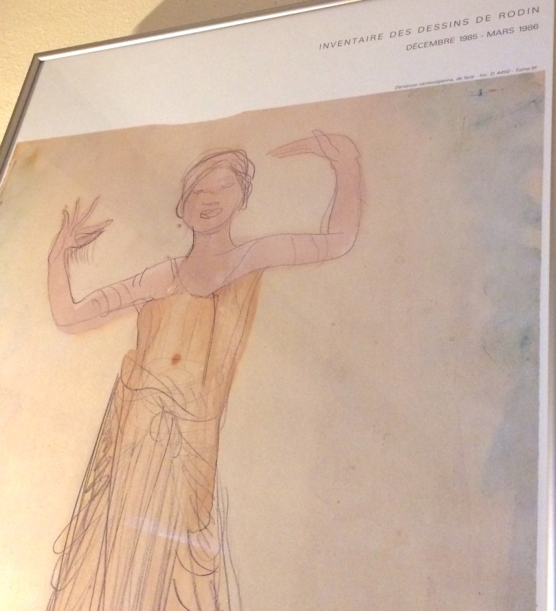 Apsara dancer by Auguste Rodin