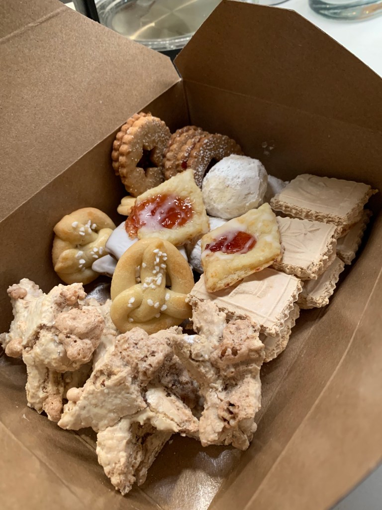 german christmas cookies in a box
